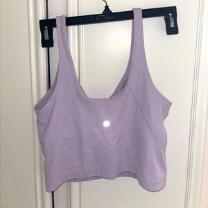 Lululemon Align crop tank size 8 lavender